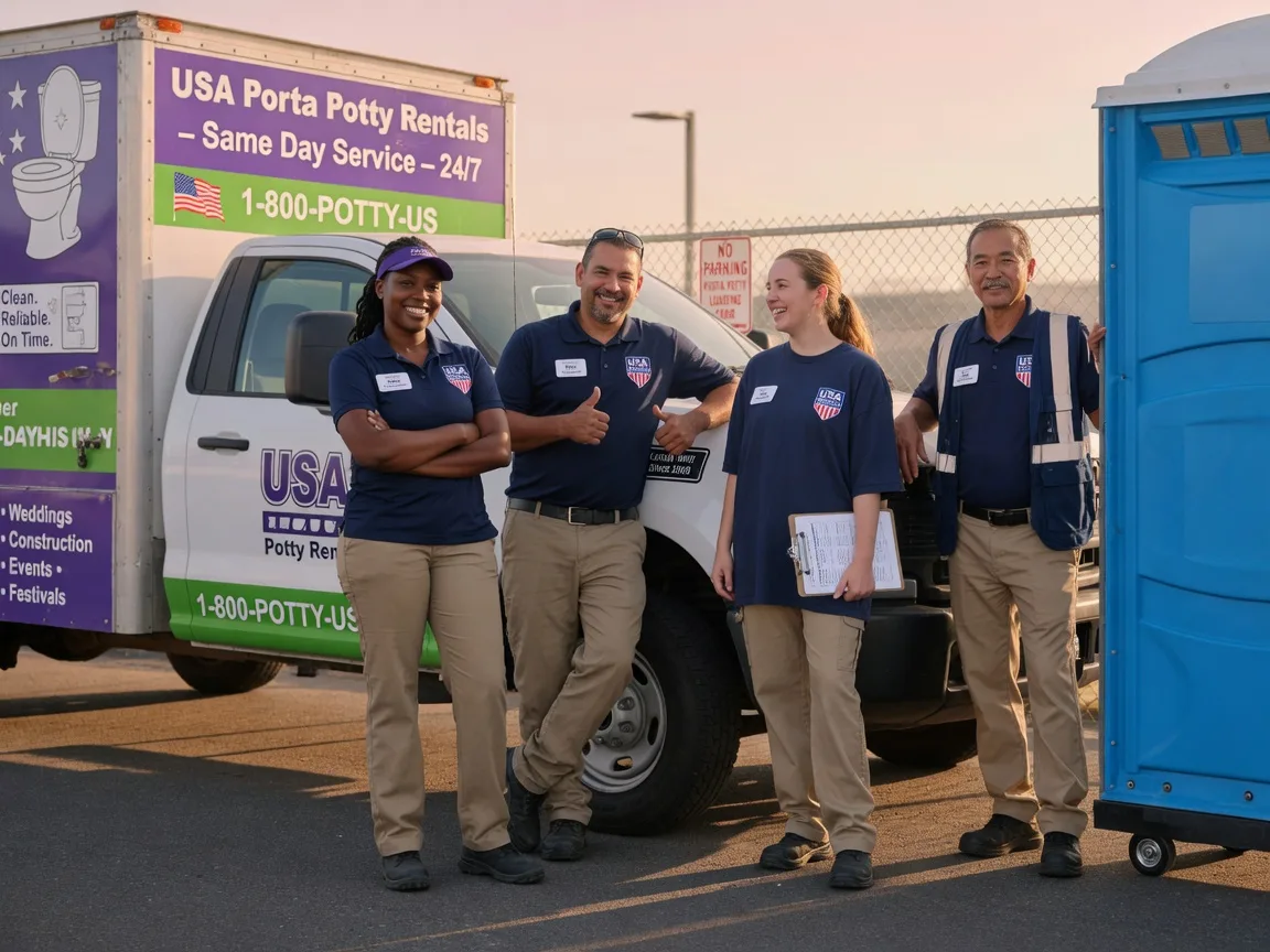 Porta Potty Rental company in Pleasant Prairie, WI