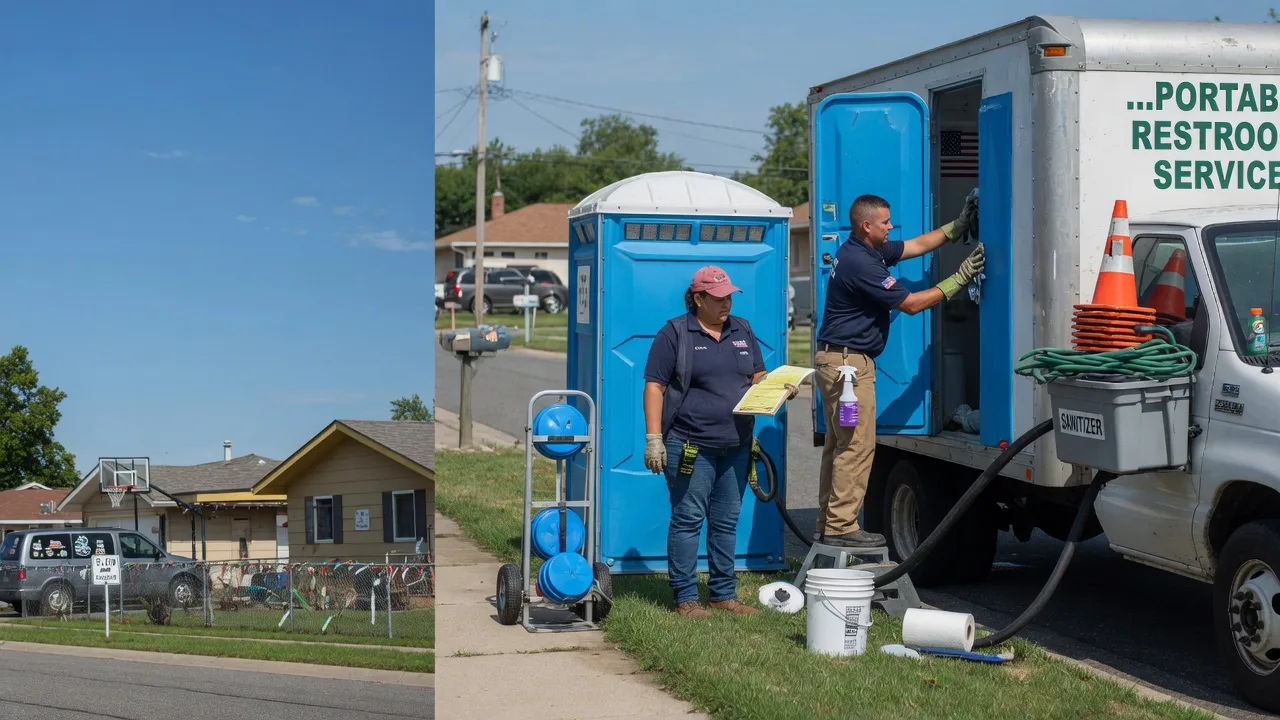 Portable Toilet Rental in Pleasant Prairie, WI near me